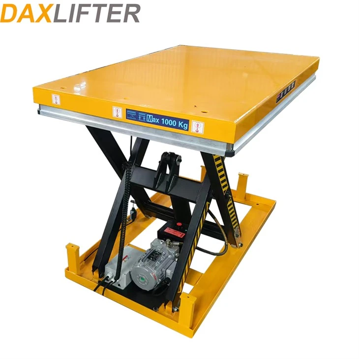 Hydraulic Lift Table Cart factory